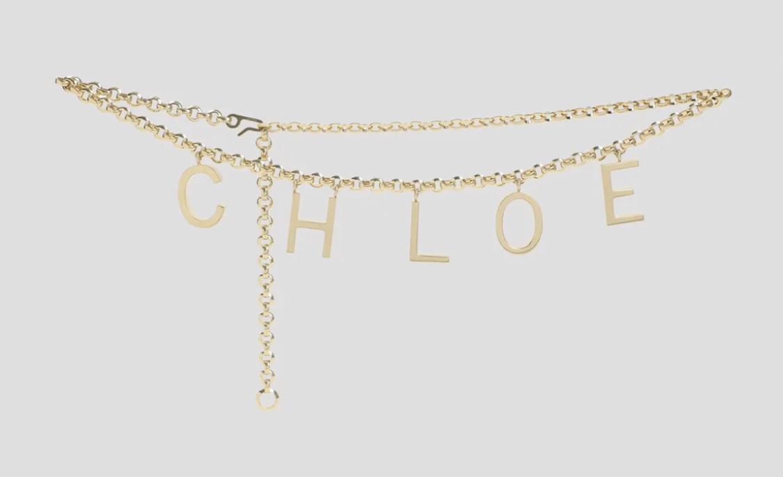 Chloe chain belt