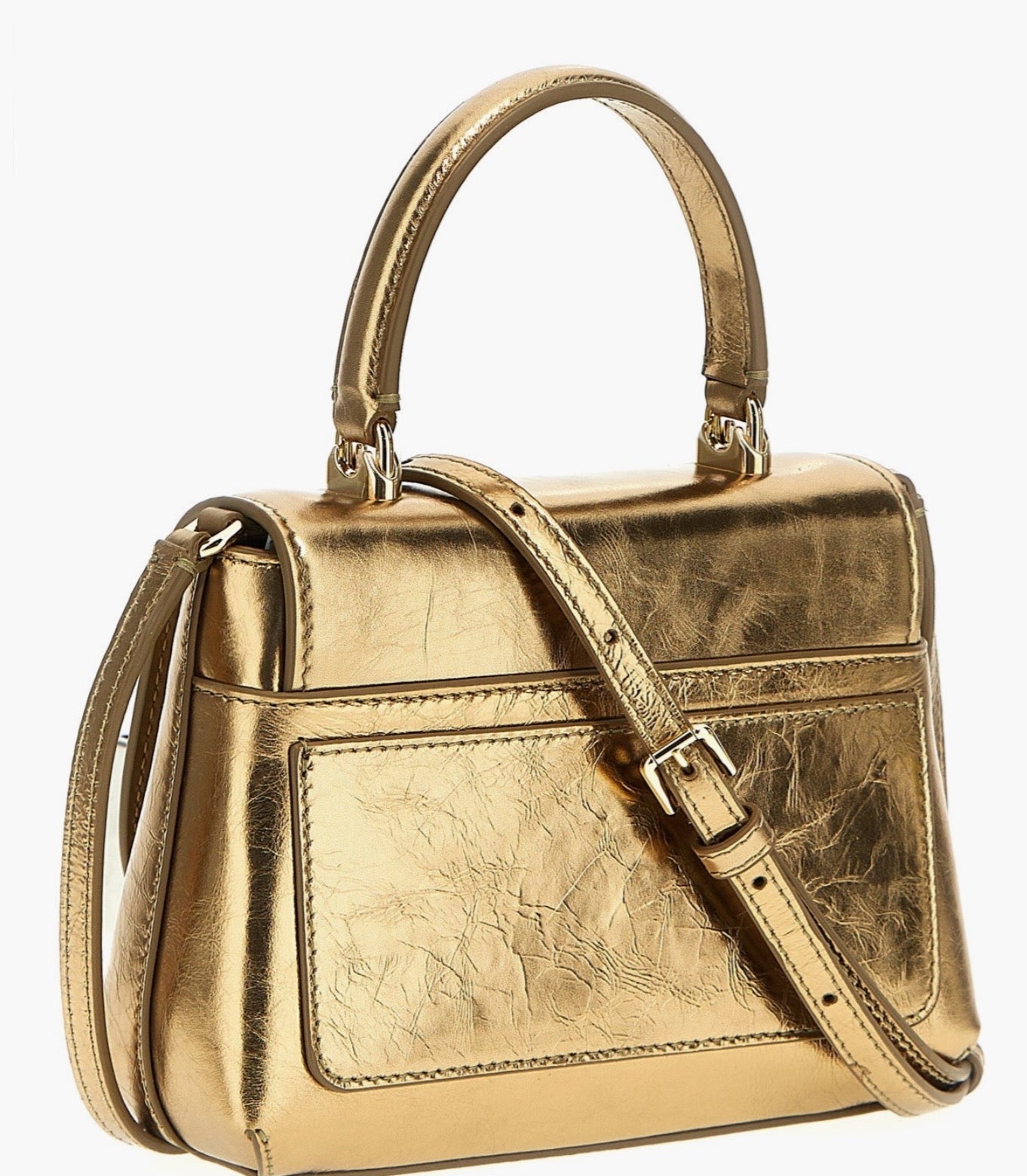 DG gold bag with handle