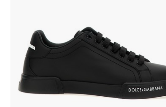 Dg blaxk logo sneakers 40
