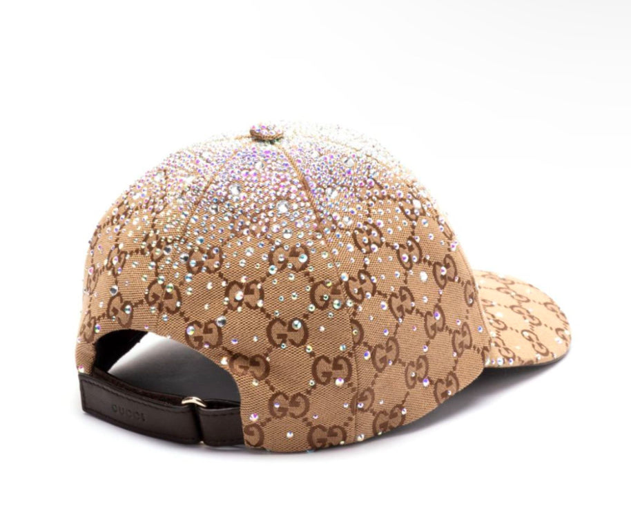 Gucci GG crystal hat Large