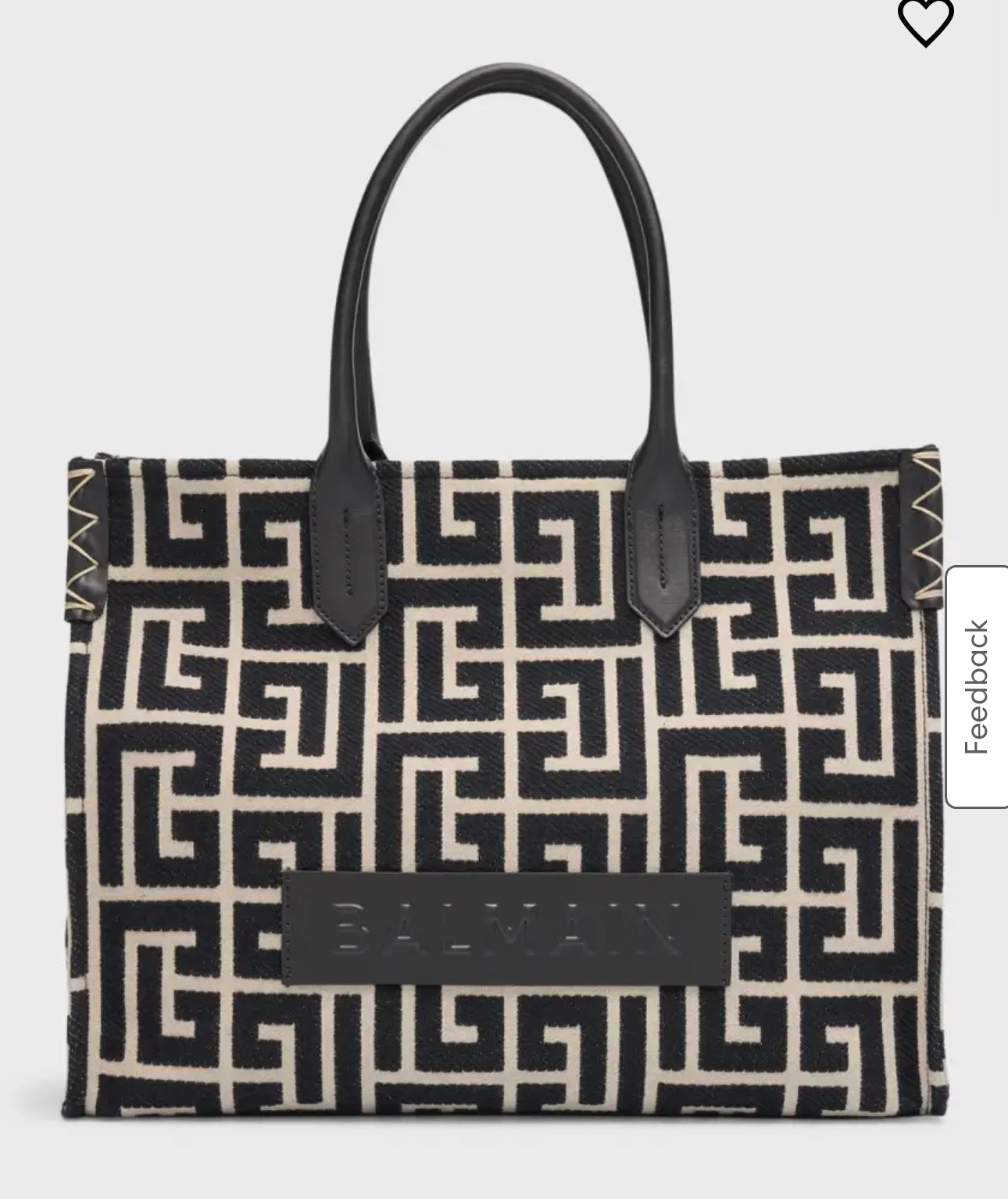 Balmain
B Army Medium Shopper Tote Bag in Monogram Jacquard new