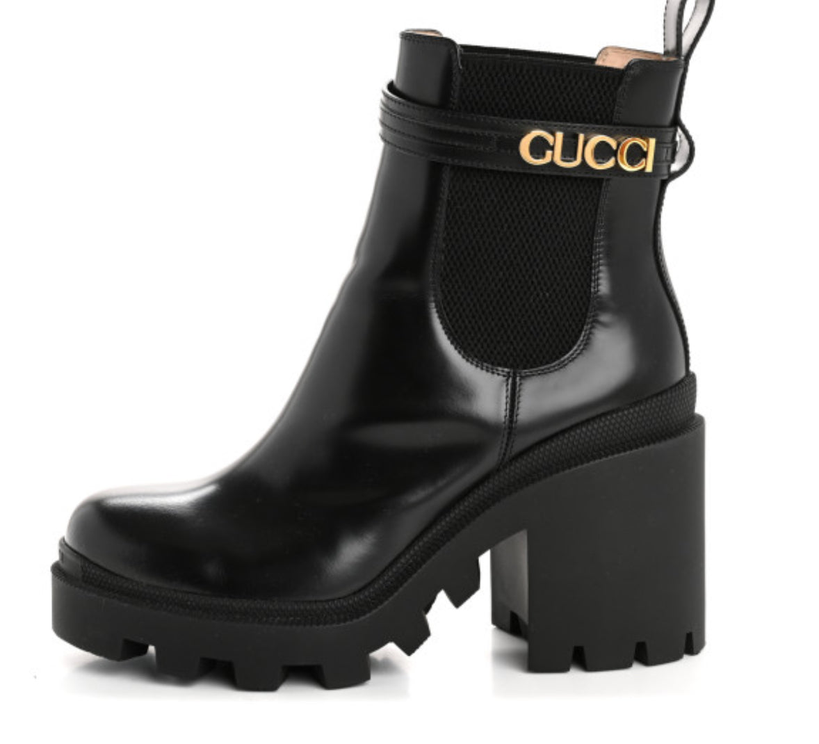 Gucci boots 40.5 black