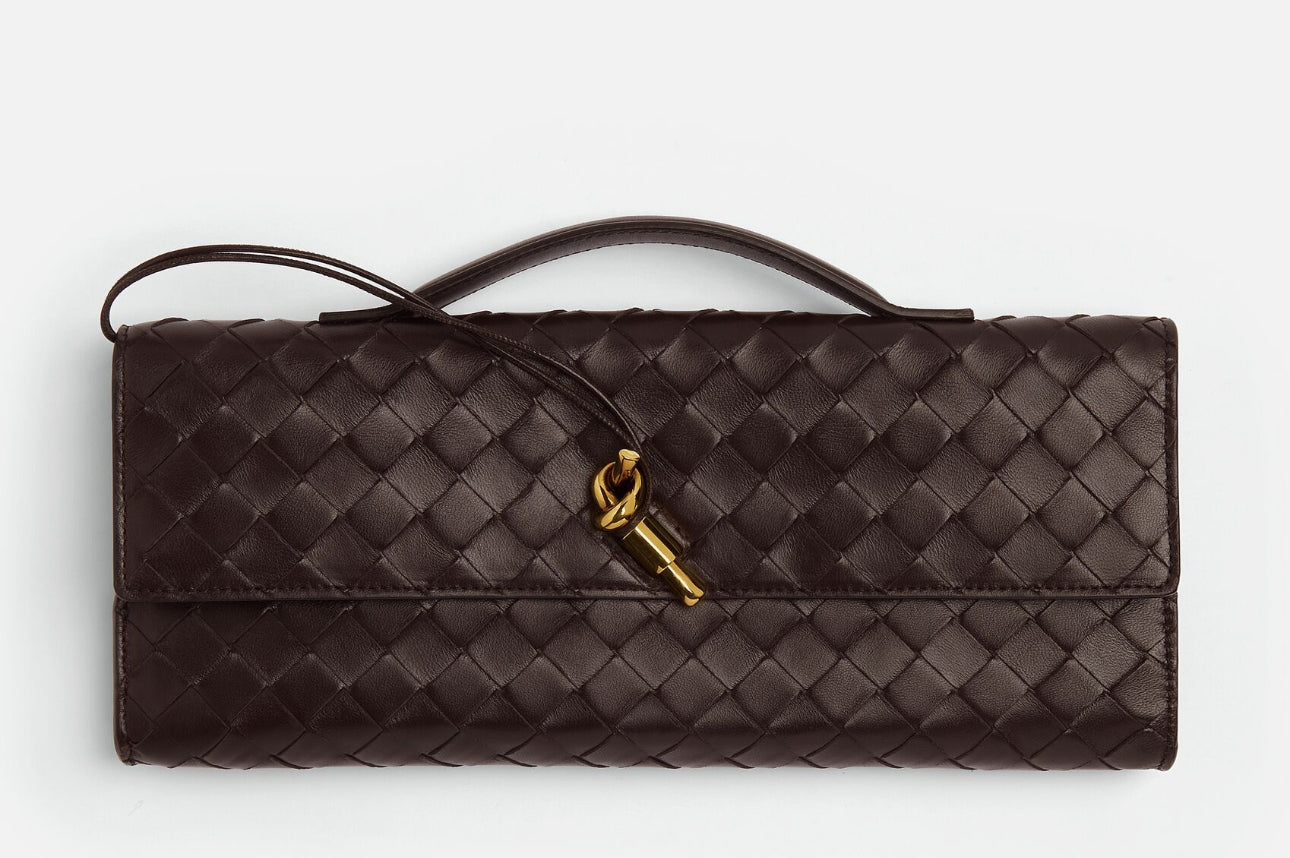 Bottega andiamo clutch fondant brass balance