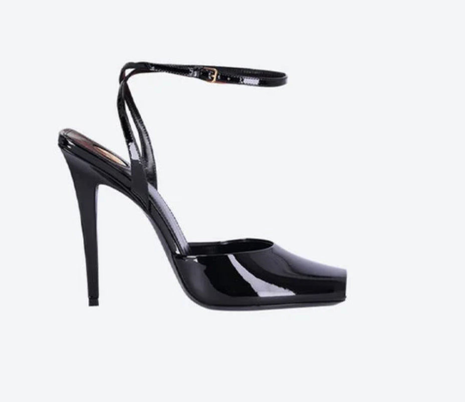 Ysl Wo sandals black