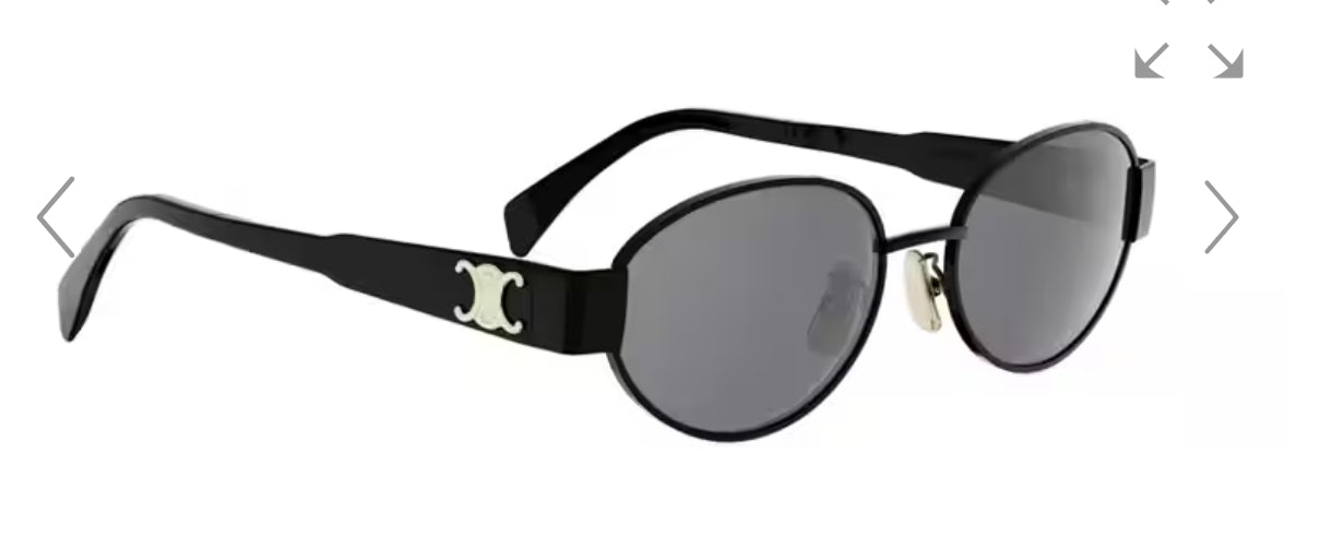 CELINE TRIOMPHE METAL CL40235U black
