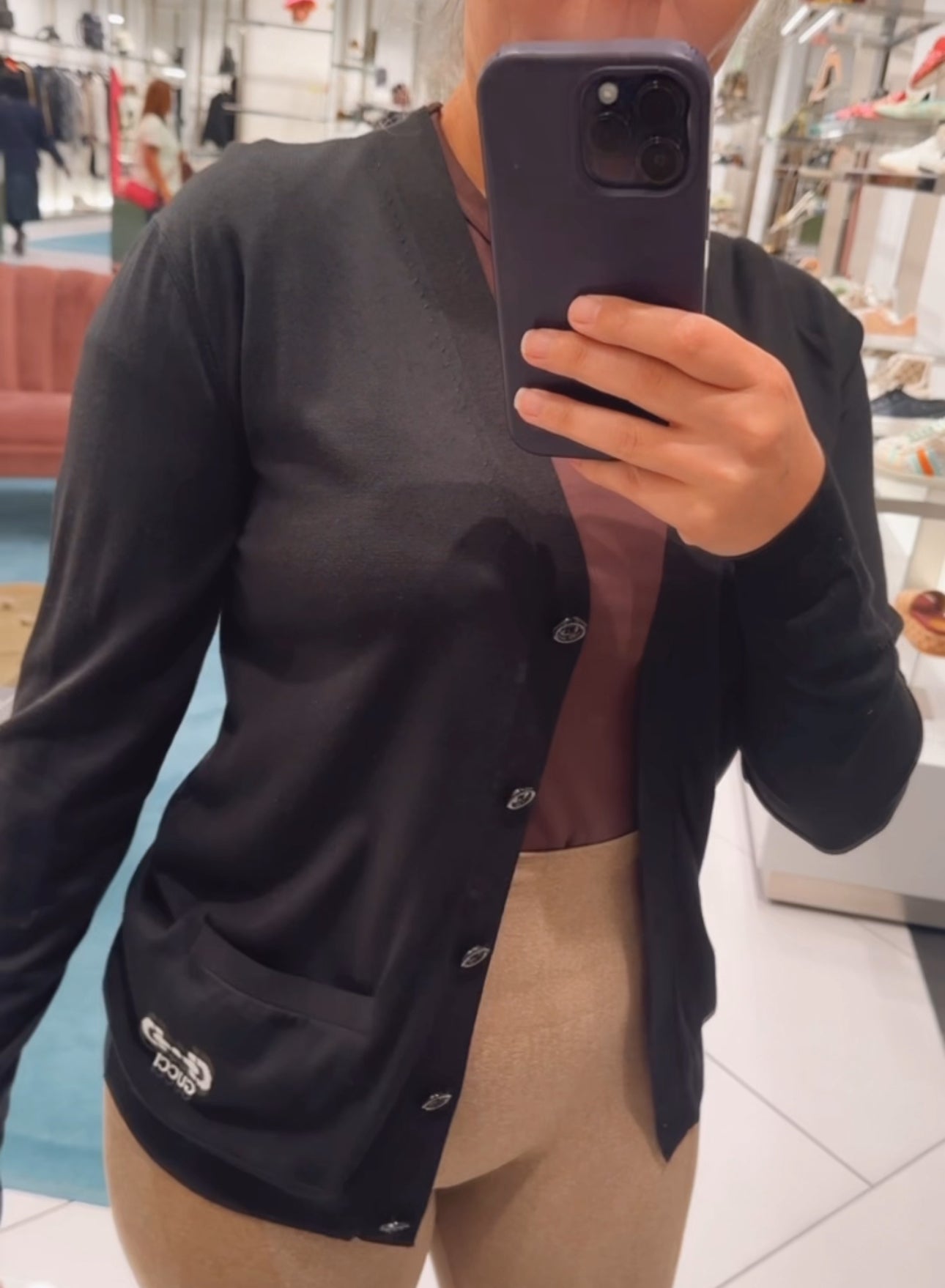 Gucci cardigan xs or s