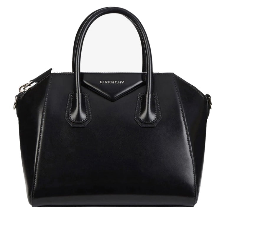 Givenchy antigona size small black / silver