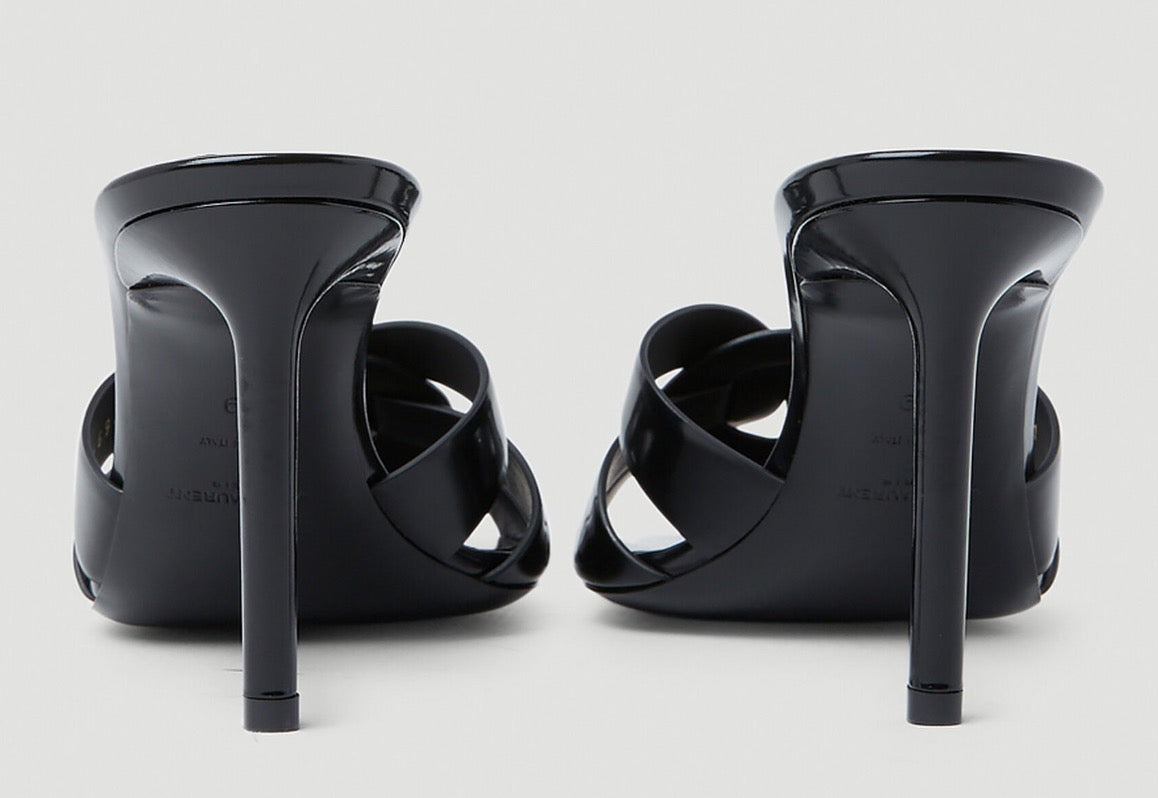 Ysl tribute mules black