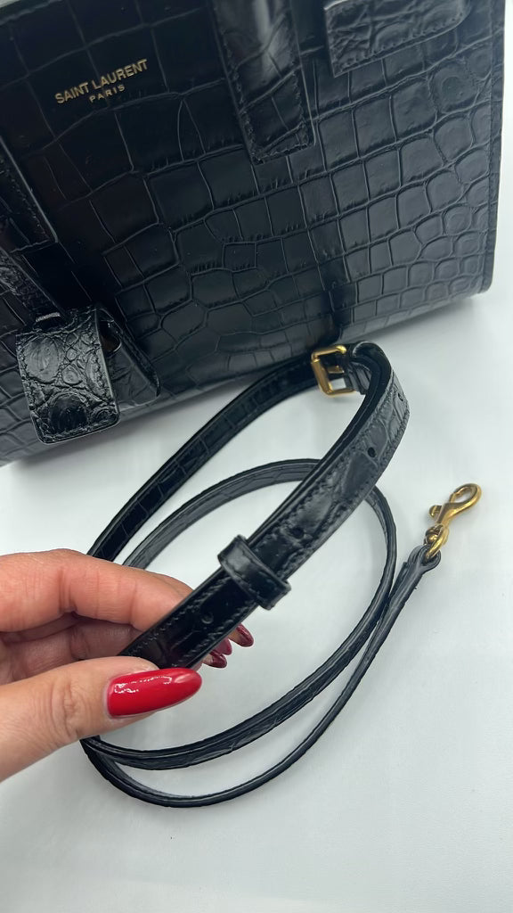 *BLACK CROCO STAMP baby for Megan