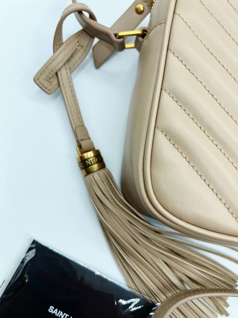 LOU CAMERA BAG IN QUILTED LEATHER