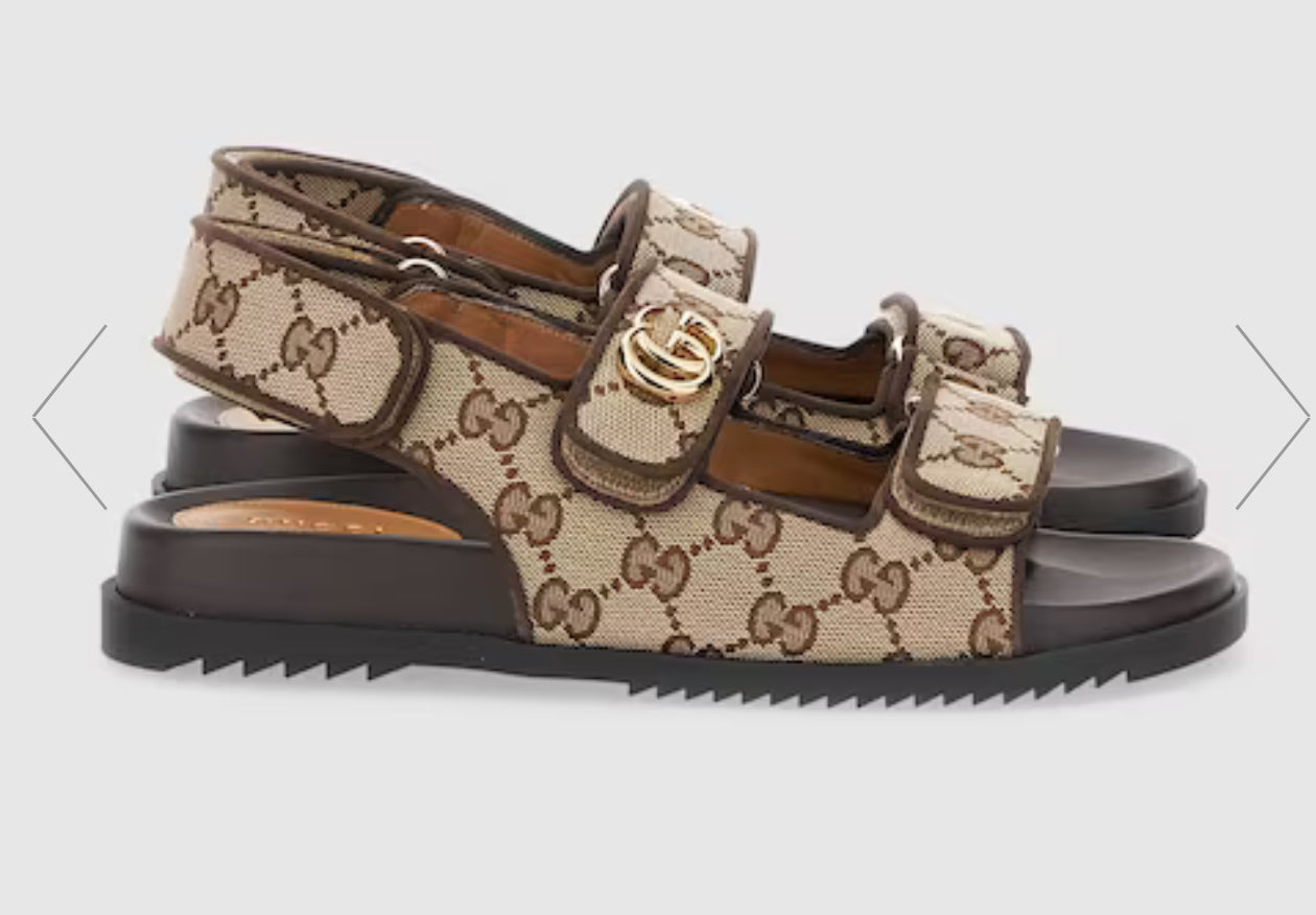 Gucci Moritz dad sandals 39
