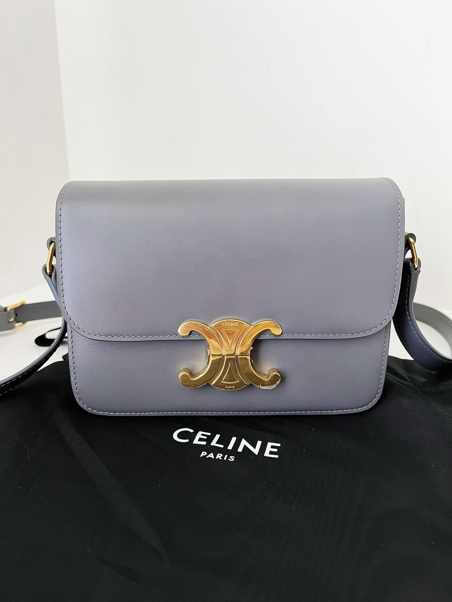 Celine teen Triomphe Azur Gray