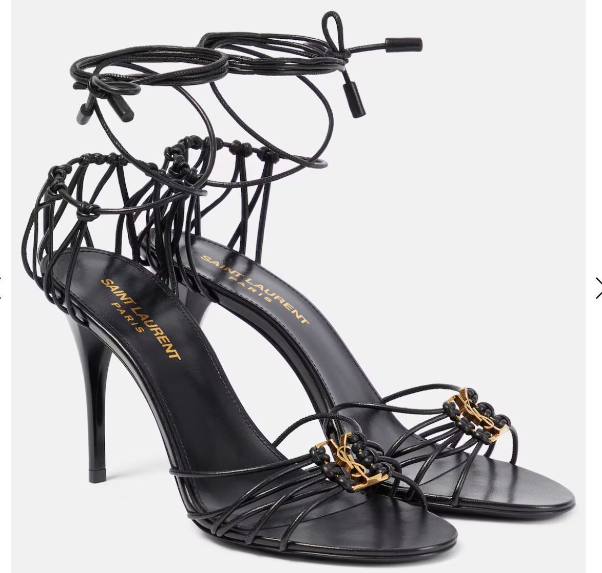 Ysl babylone sandals 39