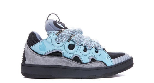 Lanvin curb sneakers & Gucci rubber mules