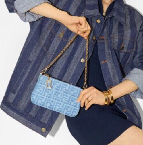 Fendi shoulder bag clutch