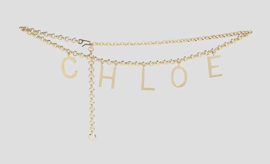 Chloe chain belt