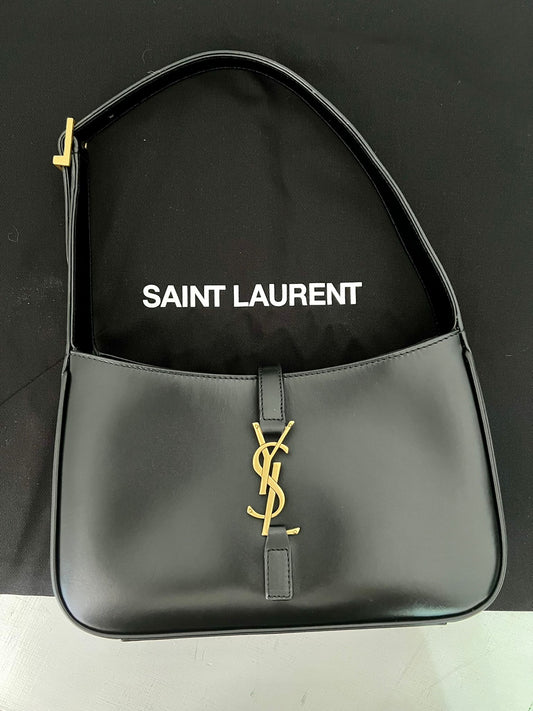 Ysl Saint Laurent Hobo 5 a 7 black