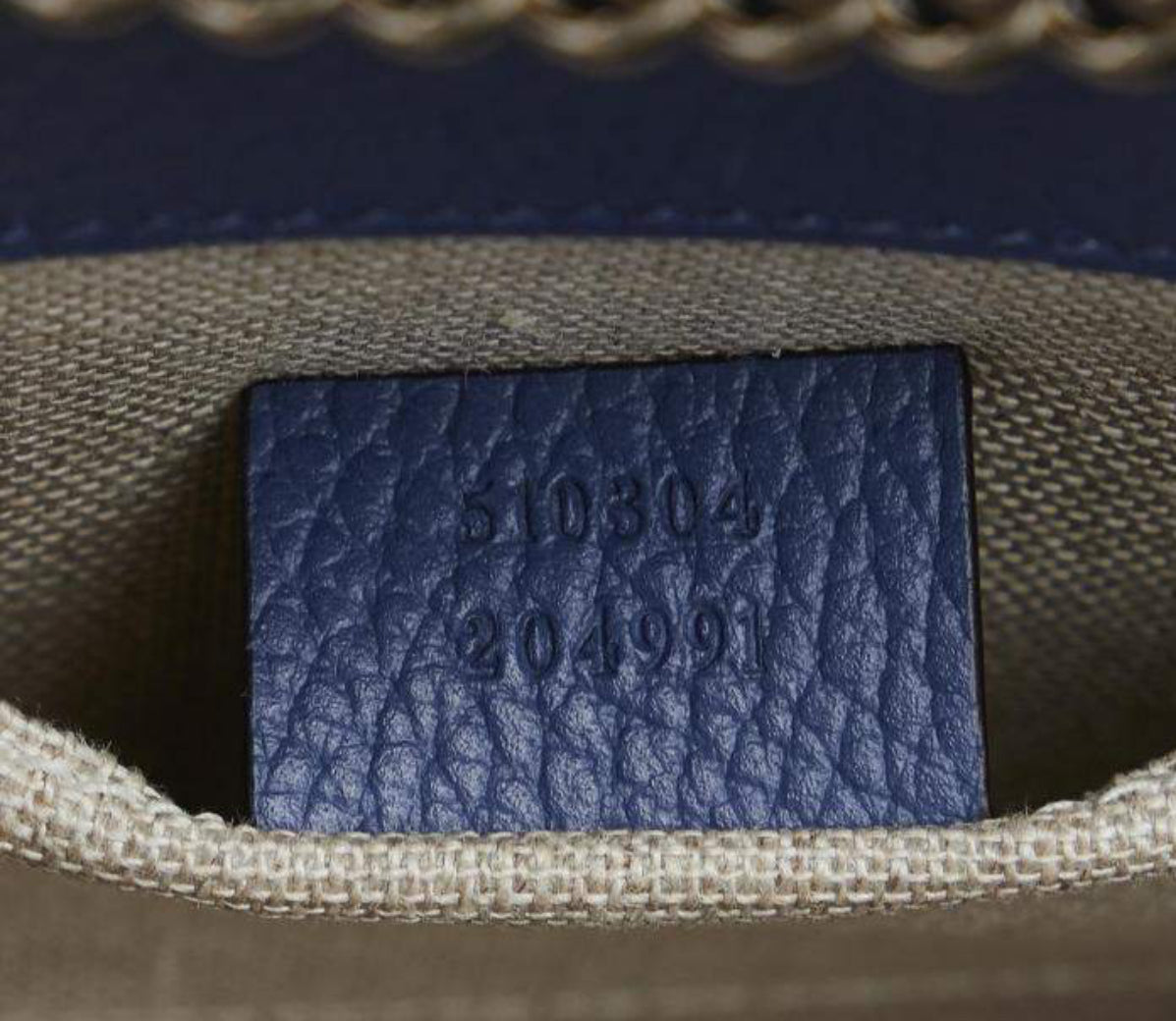 Gucci shoulder bag blue