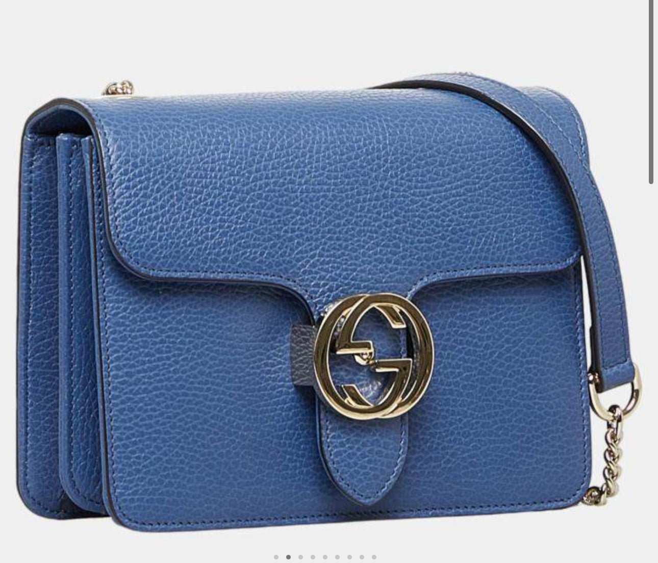 Gucci shoulder bag blue