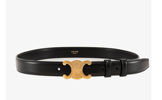 Celine belt gold buckle 8o