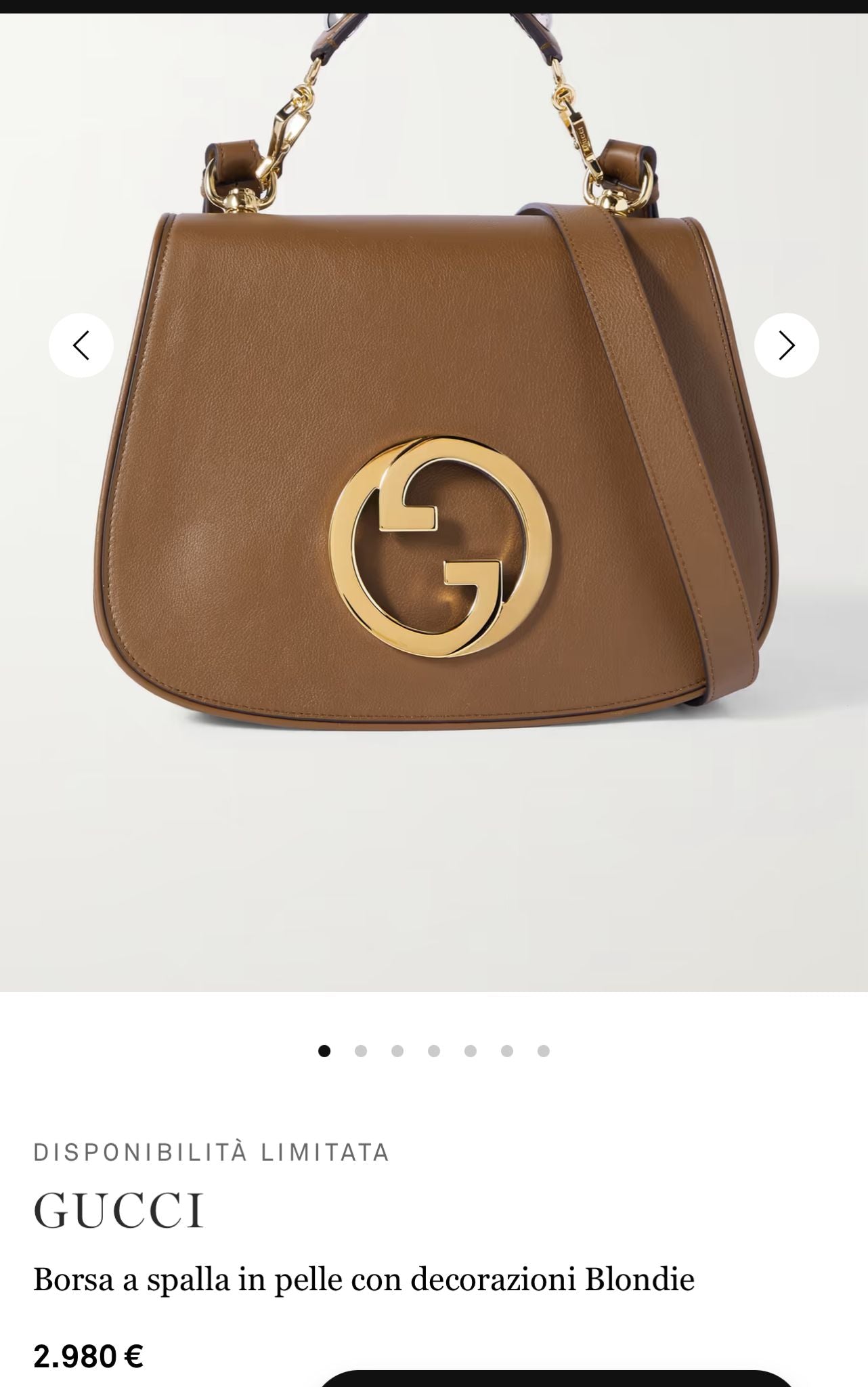 Gucci Blondie medium brown