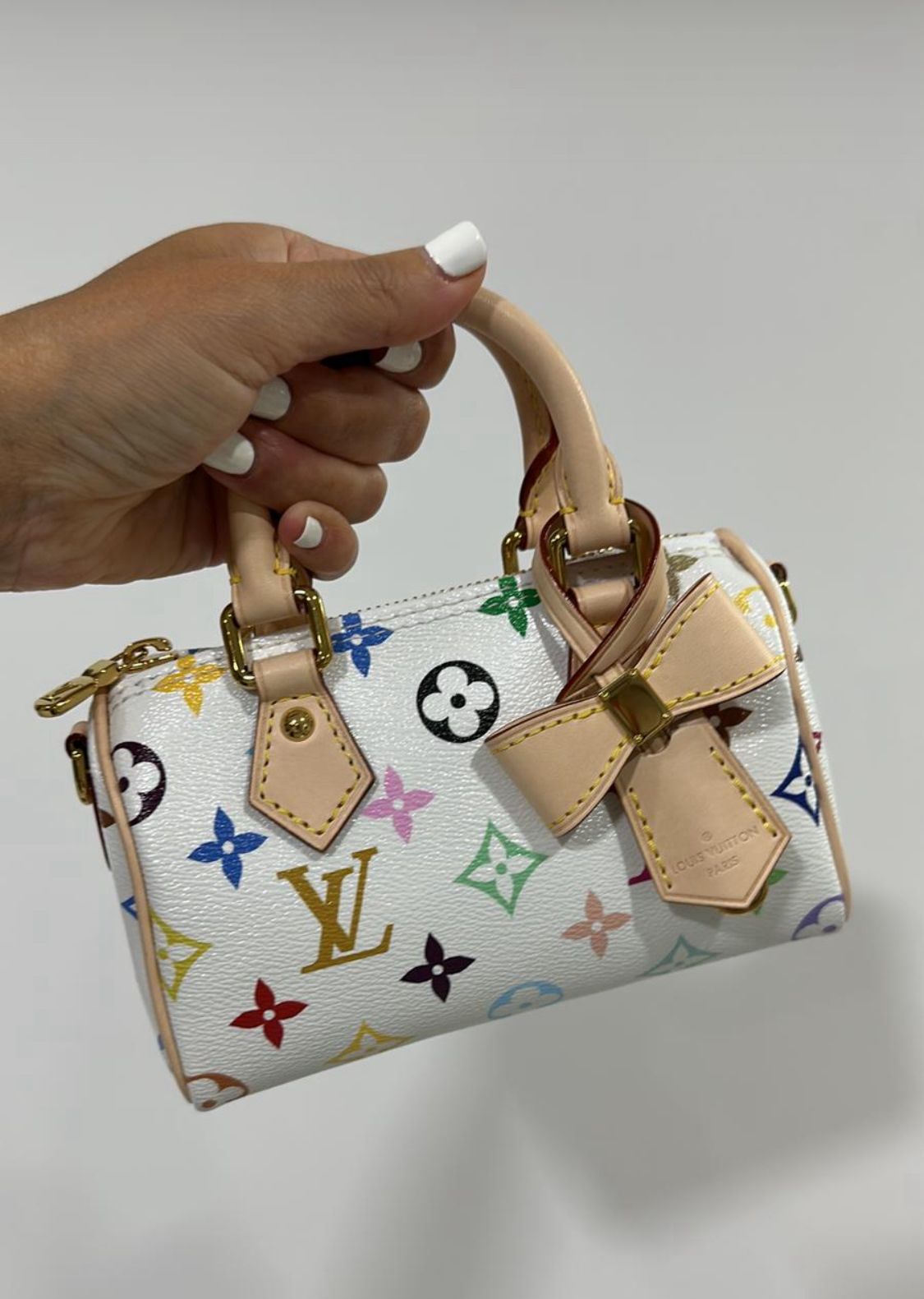 LV x Murakami nano crossbody bag