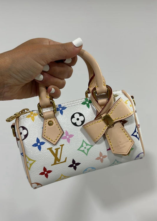 LV x Murakami nano crossbody bag