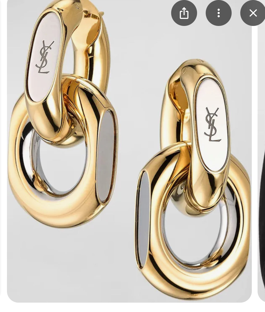 Ysl earings balance