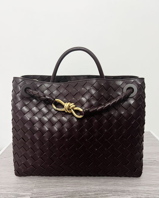 Bottega andiamo medium Dark Barolo - Partial payment