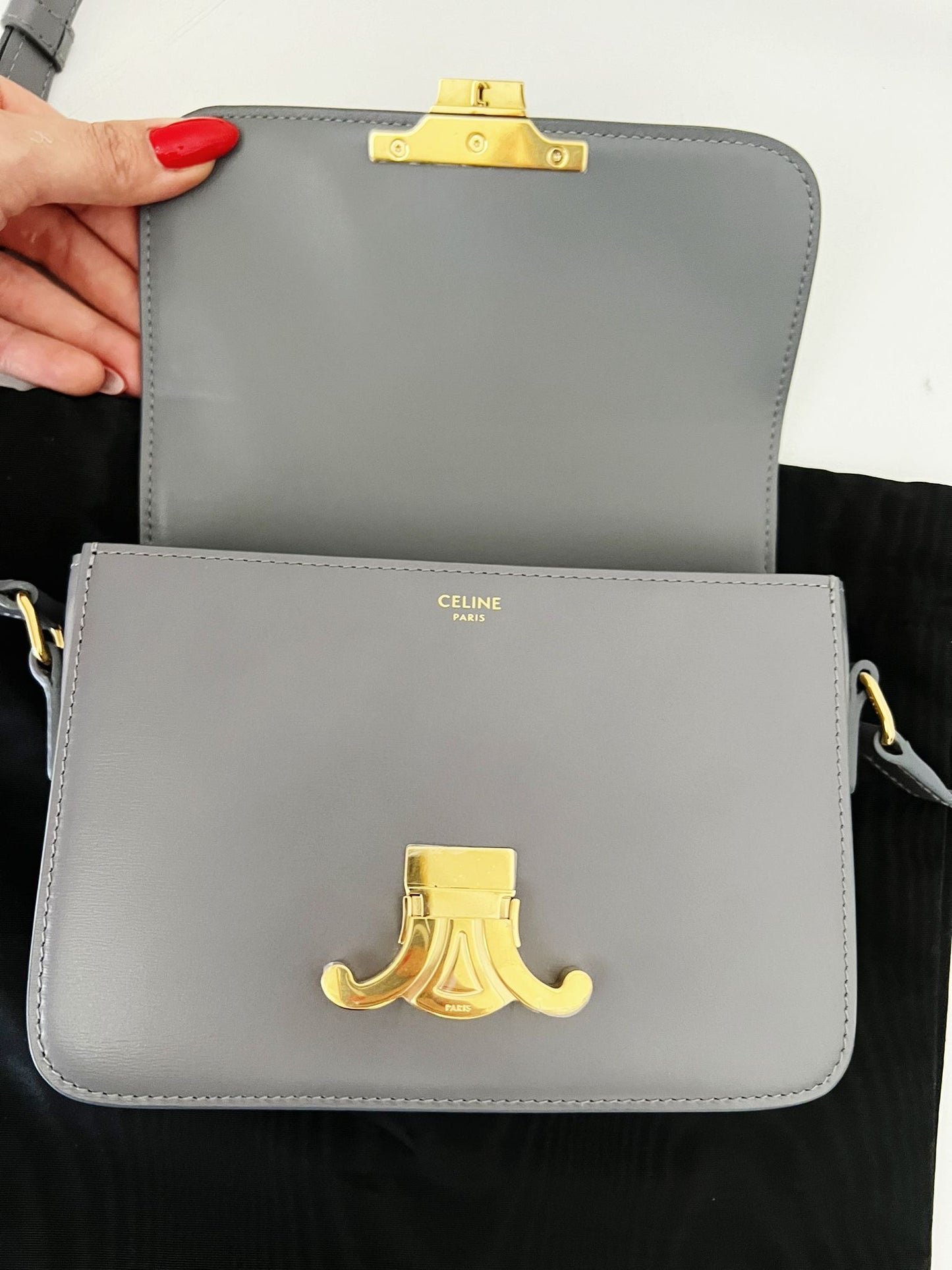Celine teen Triomphe Azur Gray