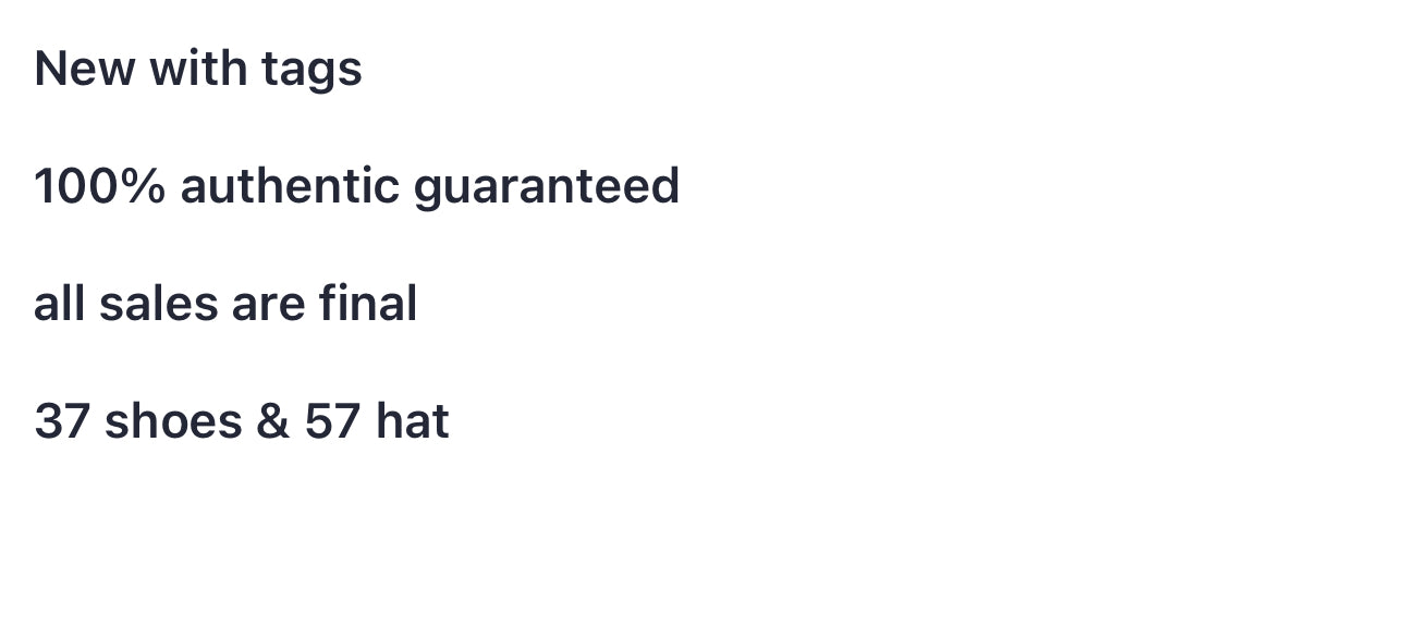 Dior sneakers & hat for Alexis