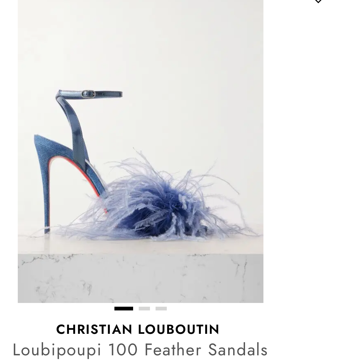 Louboutin sandals 37