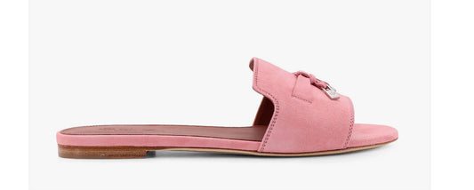 Loro piana slides 40 pink new