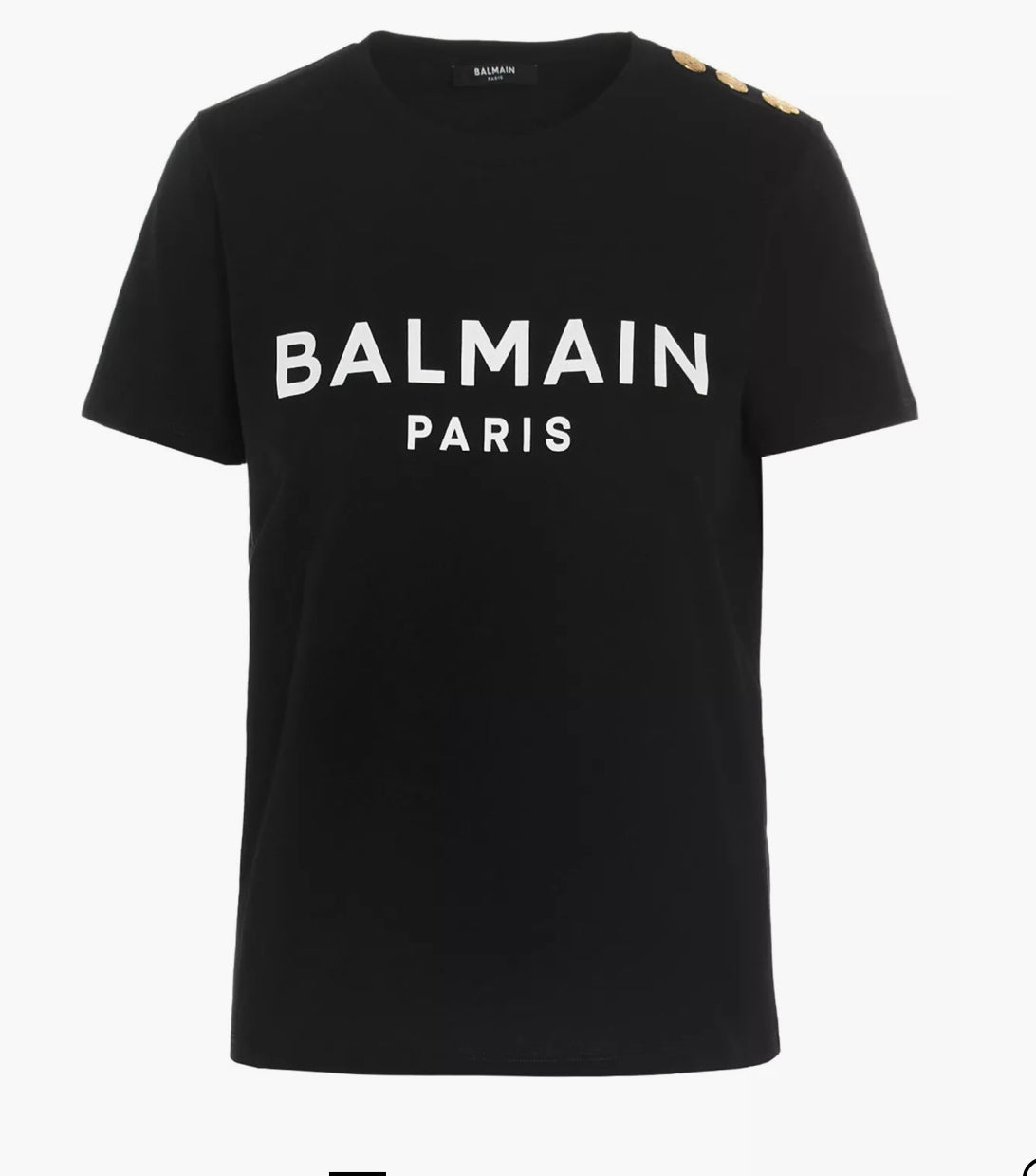 Balmain t shirt small black