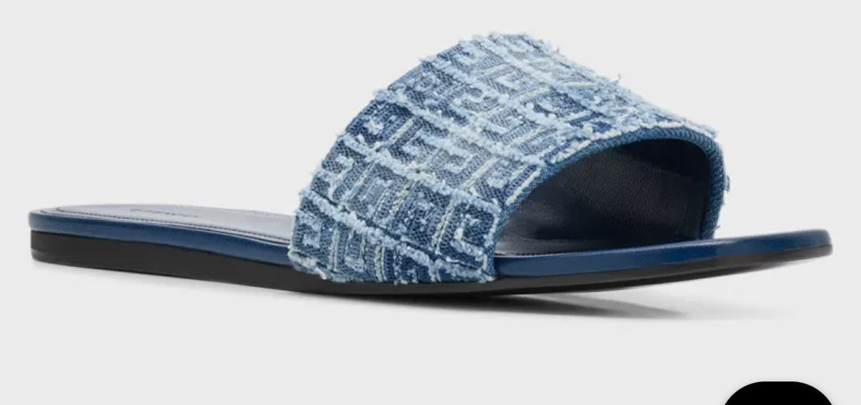 Givenchy denim slides