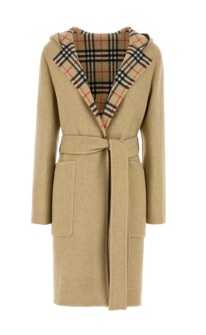 Burberry reversible coat