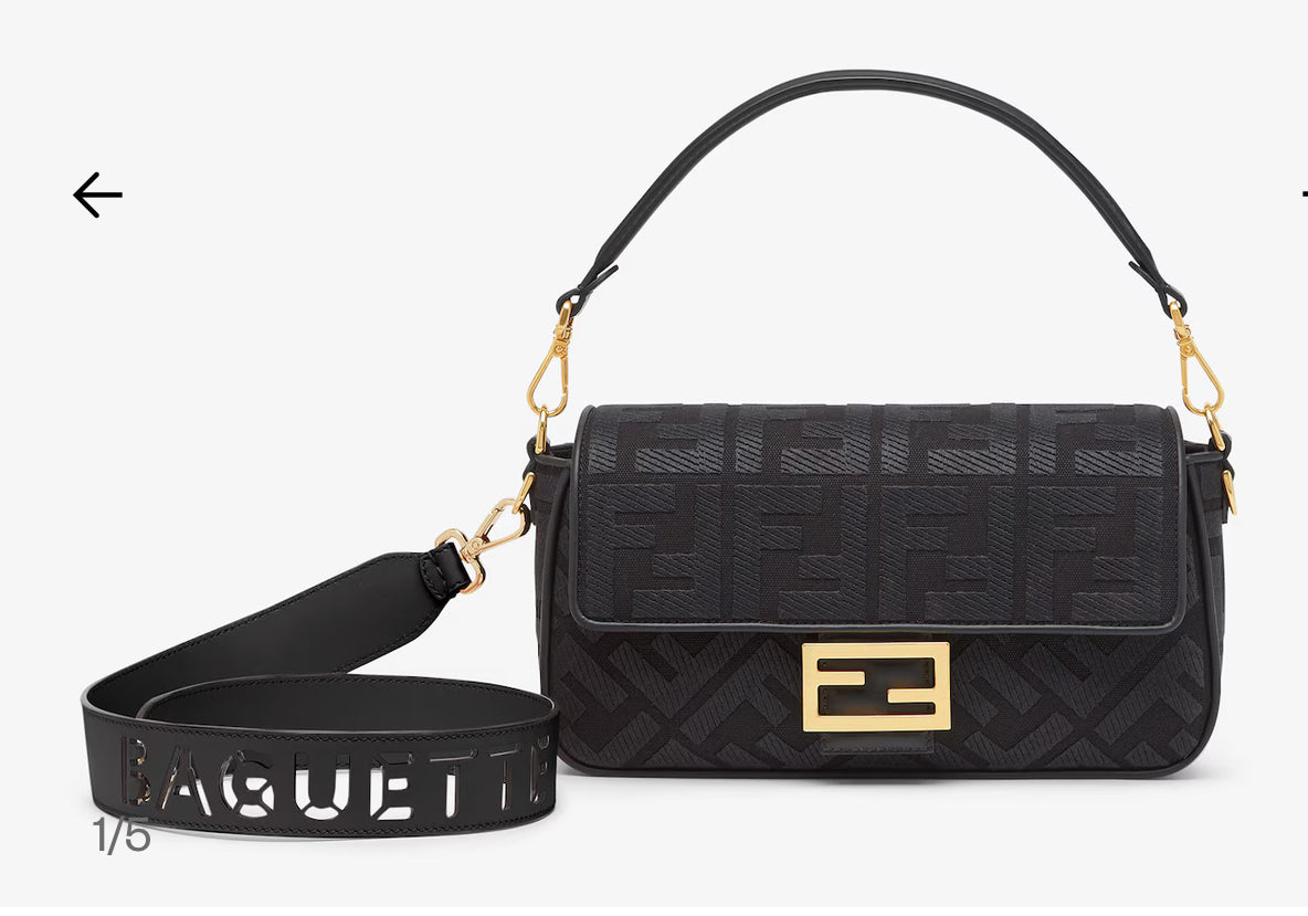 Fendi baguette ff Medium