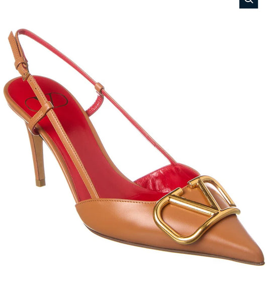 Valentino sling back pumps