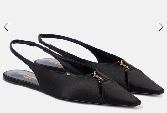 Saint laurent flats sling back 37