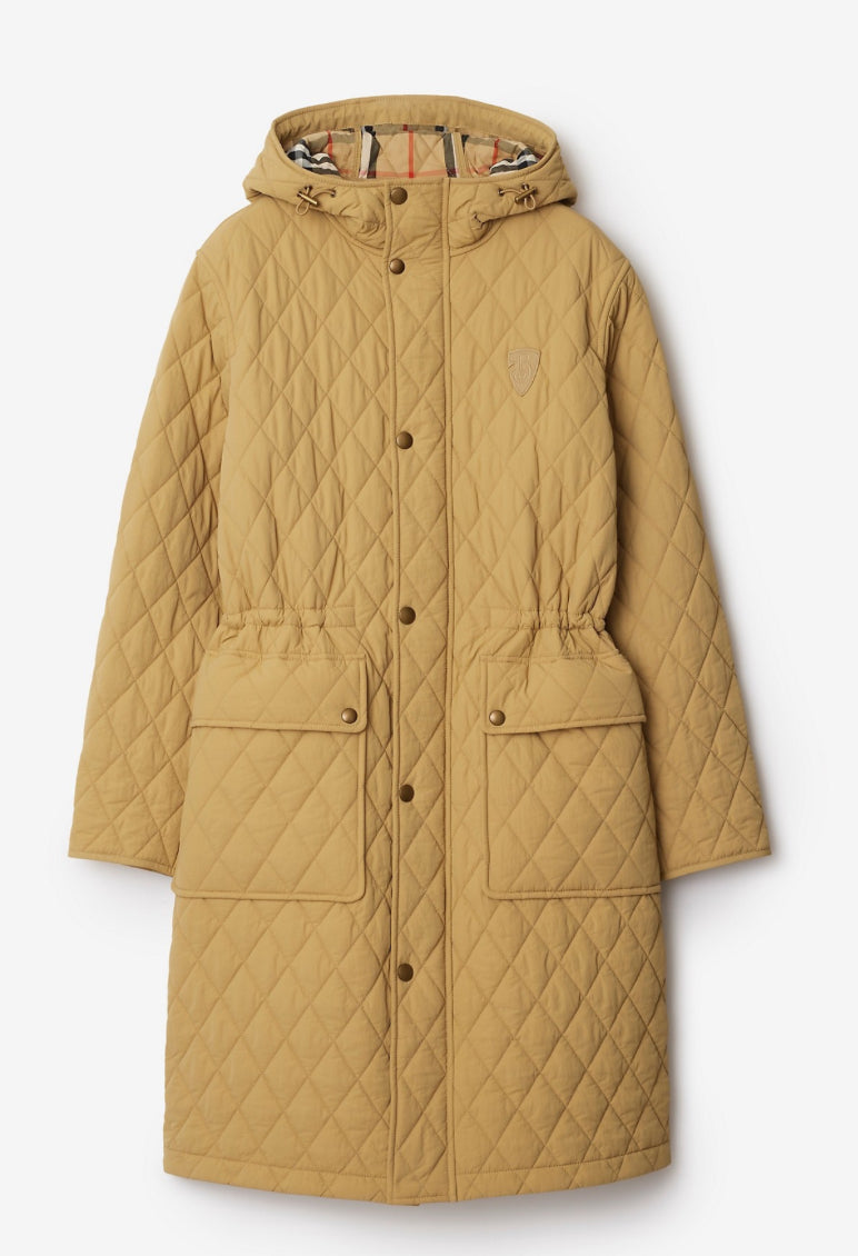 Burberry XL beige coat with hoodie
