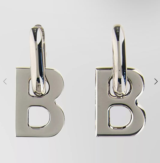 Balenciaga B cs earings