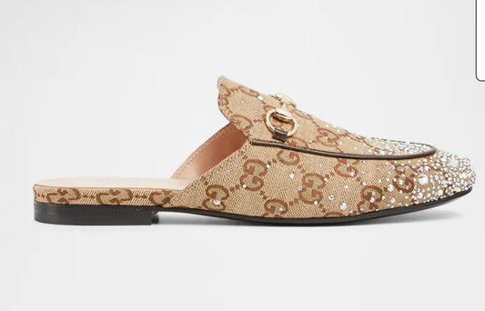 Gucci crystal 39 mules & celine hat M