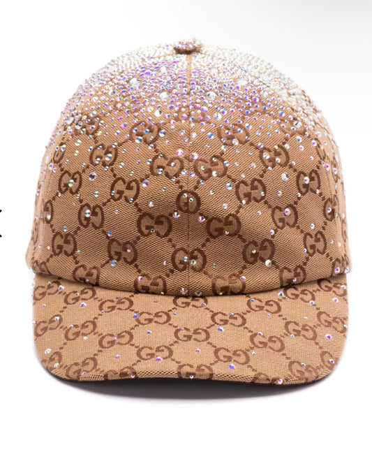 Gucci GG crystal hat Large