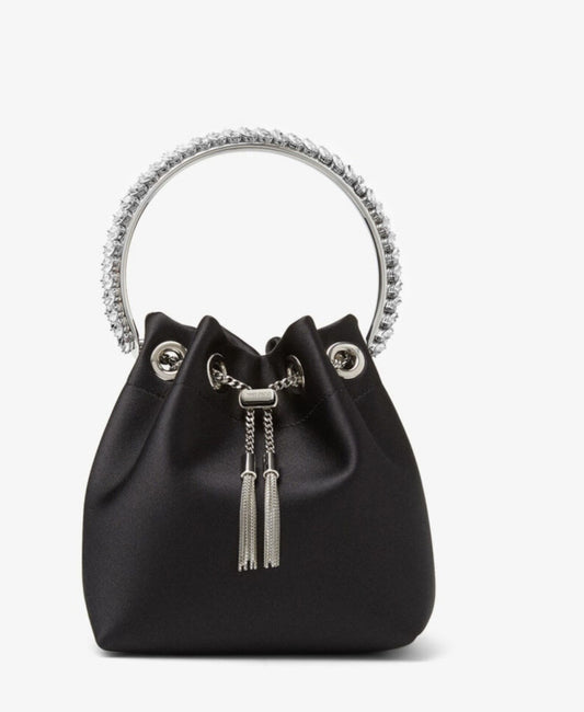 Jimmy choo bon bon clear crystals bag