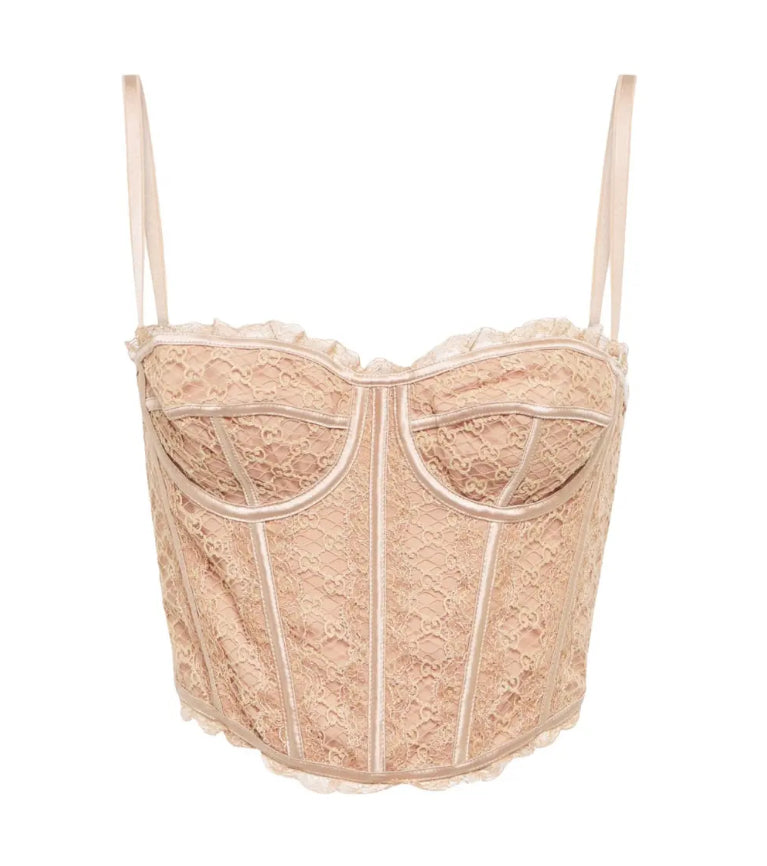 Gucci gg corset Small beige