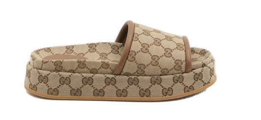 Gucci gg patform slides 39