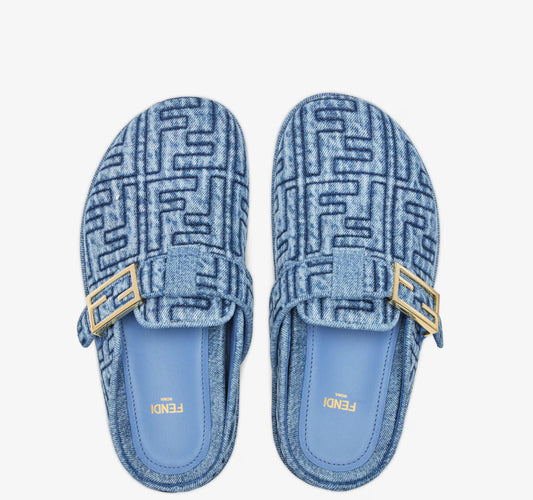 Fendi denim sabot 38&40