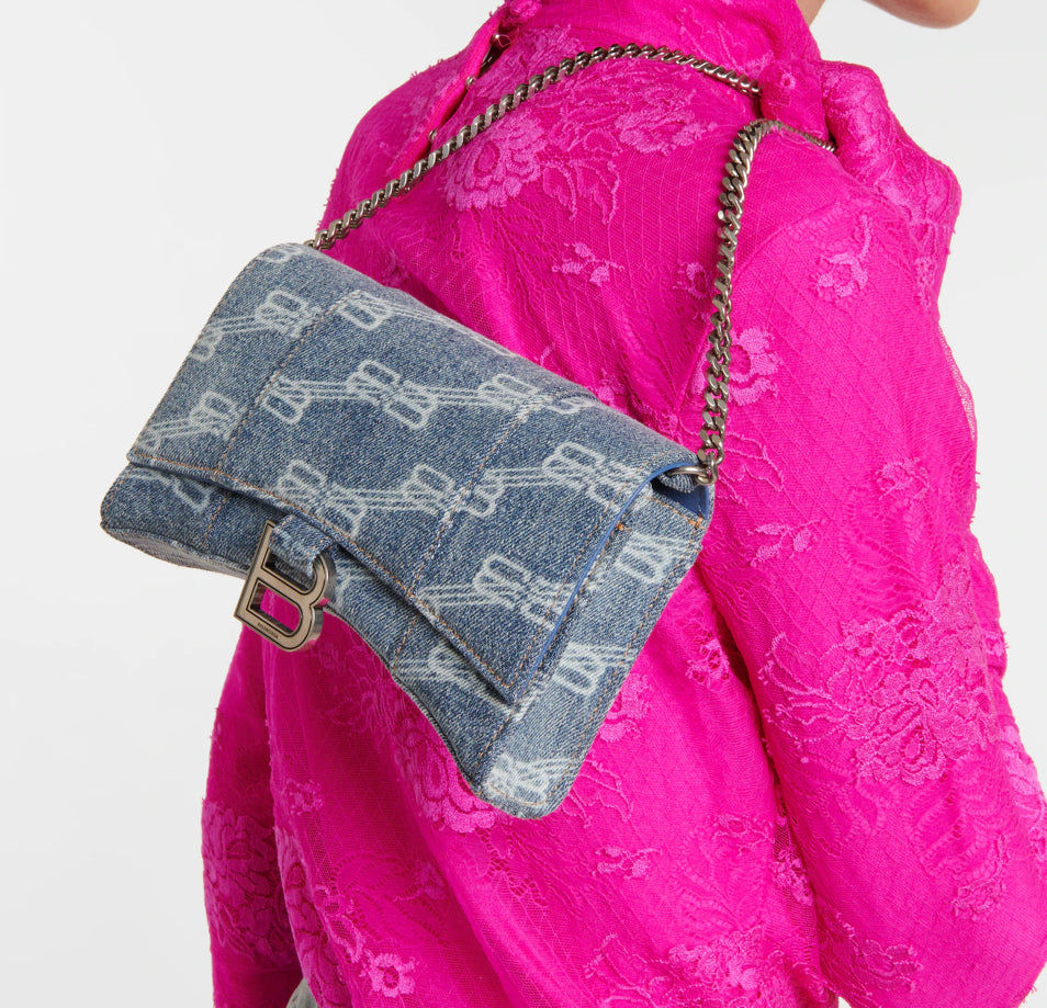 Balenciaga wallet on chain & chanel le boy balance