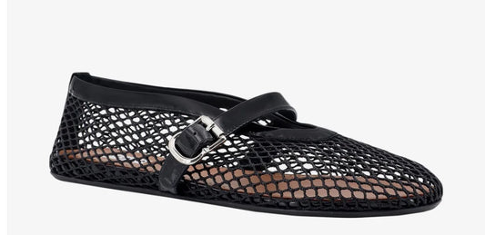 Alaia fishnet flats 39