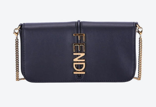 Fendi wallet on chain new woth box
